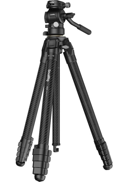 5028 Taşınabilir Karbon Fiber Seyahat Tripod Seti