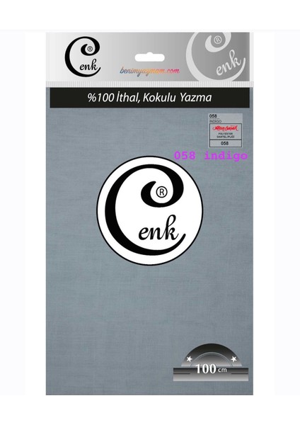 3001 Cenk 100 cm Düz Poşetli Yazma