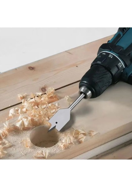 Yaprak Matkap Ucu Takımı Ahşap Delme Ucu Tahta Sunta Plastik Alçıpan Delme Ucu Bits Uç 6'lı Set. indirimleri