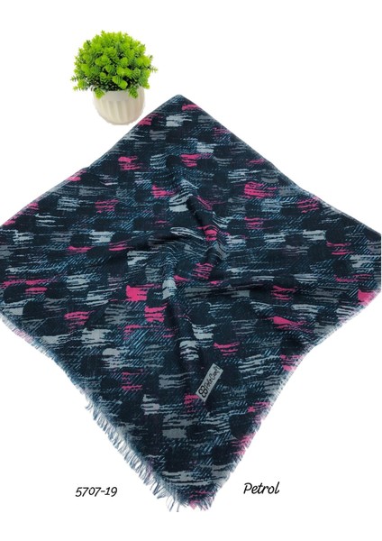 5707 Flamlı Pamuk Eşarp