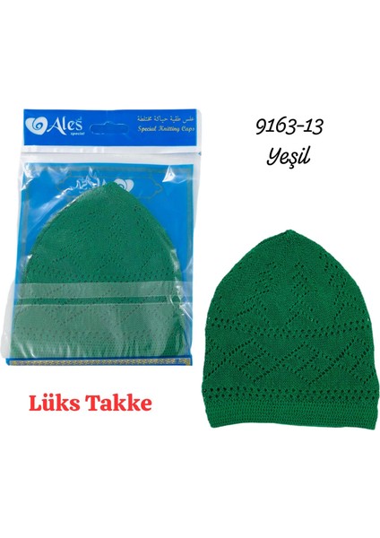 9163 Lüks Tekli Takke