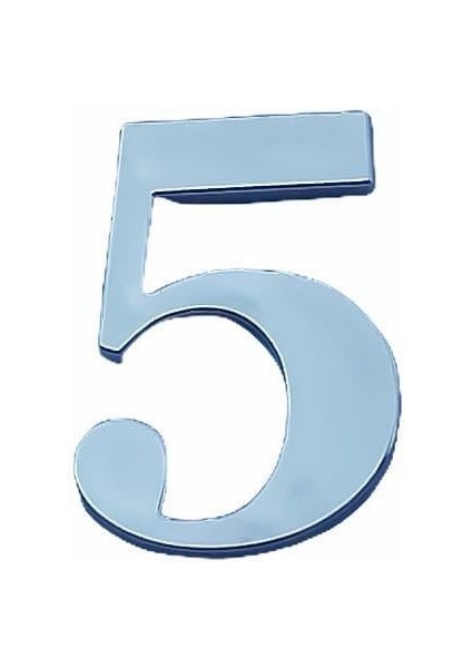 Cemax Villa Boy 5 Rakamı 8,5 cm Yapışkanlı