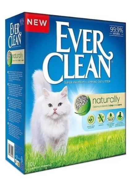 Ever Clean Naturally Parfümsüz Topaklanan Doğal Kedi Kumu 10 Lt fiyatları