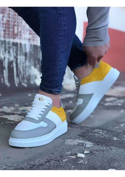 Beyaz Sarı Erkek Casual Ayakkabı fiyatları