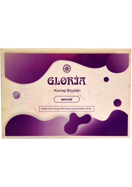 Kumaş Boyası Mor 10 gr Pkt