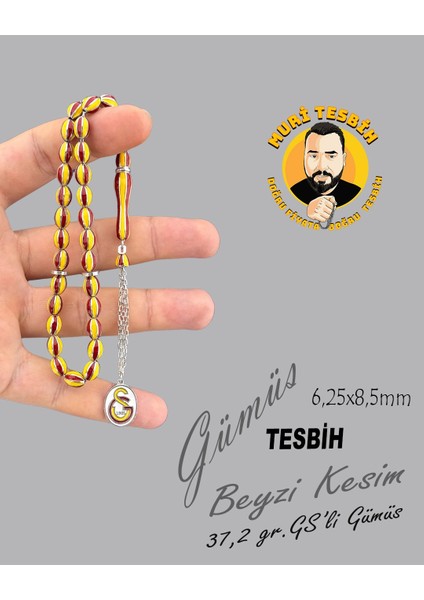 37,2 gr Gs Li Gümüş Beyzi Kesim 6,25X8,50