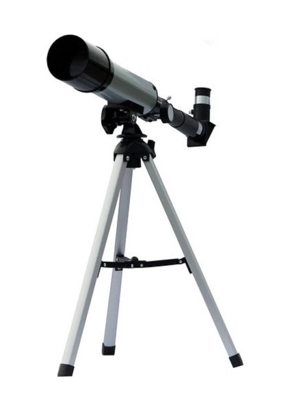50X360 Mini Teleskop Kara Uzay Teleskobu Aliminyum Gövde Tripodlu