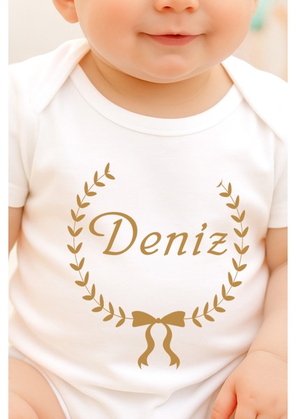 Kız Erkek Bebek %100 Pamuk Isime Özel Organik Baskılı Hastane Çıkışı Isimli Fırca Hediye Set STL7090 indirimleri