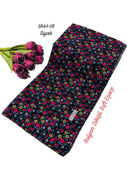 5641 Italyan Dikişli (Yazlık) Soft Eşarp