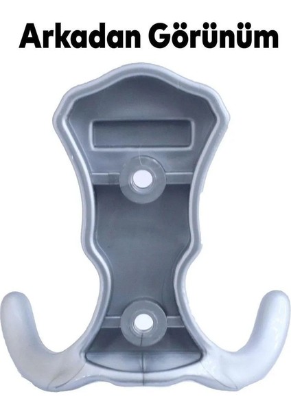 Mosta Duvar Vestiyer Portmanto Askısı Dolap Elbise Askılığı Gri Plastik Askı Askılık. fiyatları