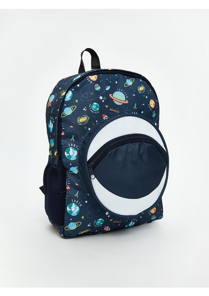 Yeni Sezon Uzay Baskılı Erkek Çocuk Okul Çantası