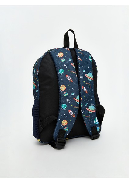 Yeni Sezon Uzay Baskılı Erkek Çocuk Okul Çantası modelleri