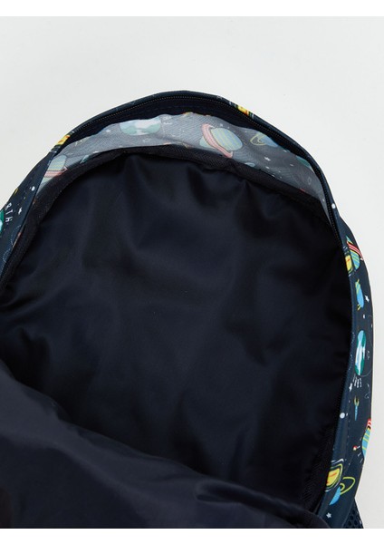 Yeni Sezon Uzay Baskılı Erkek Çocuk Okul Çantası fırsatları