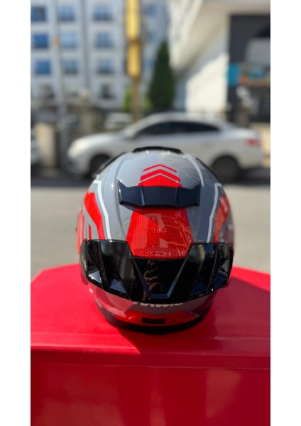 AR939 Pro Red Full Face Kask fırsatları