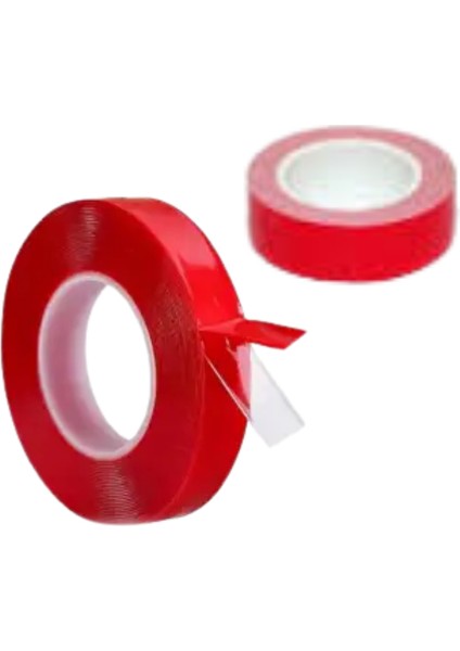 Silikonlu Çift Taraflı Montaj Bandı 18MM x 2mt modelleri