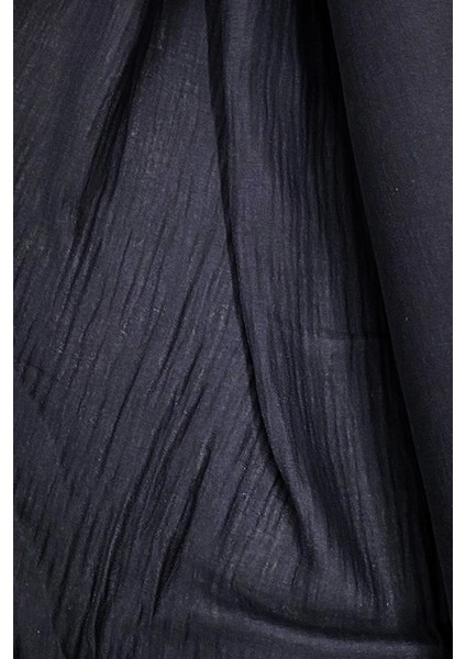 Çok Amaçlı Müslin Pamuklu Bebek Örtü ve Battaniye Kumaşı Müslin Bez Siyah 27 fiyatları