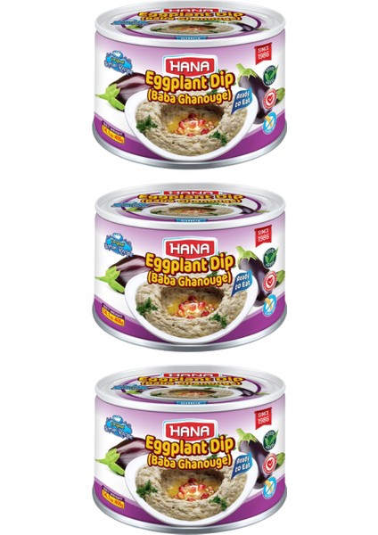 Babagannuş 400 gr X3 Adet