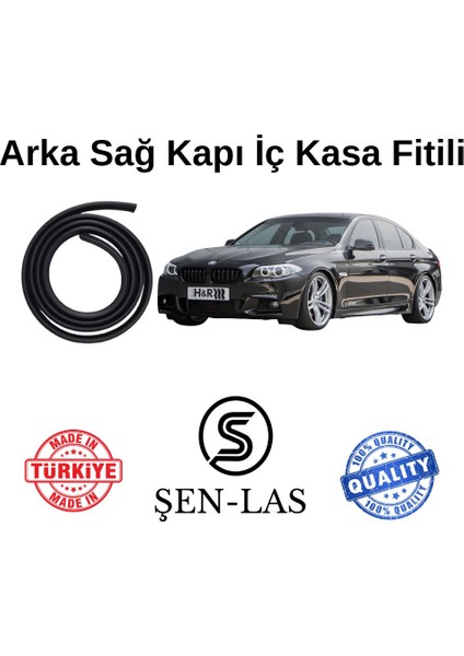 Bmw 5 Serisi F10 (2010-2017) Şen-Las Kadifeli Sağ Arka Kapı Fitili ŞL33103