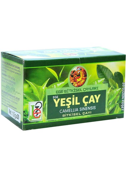 Yeşil Çay Çayı 20 Süzen Poşet modelleri