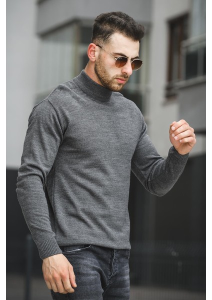 Seka 815 Pamuk Slim Fit Erkek Yarım Balıkçı Kazak modelleri