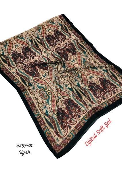 4253 Dijital Soft Şal