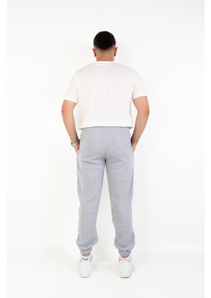 8015 Paçası Lastikli Üç Ip Şardonlu Eşofman Altı modelleri