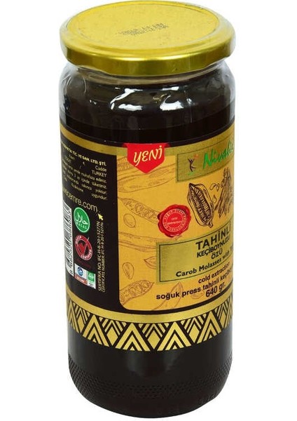 Keçiboynuzu Özü Harnup Özü Tahinli Soğuk Press Cam Kavanoz 640 gr modelleri