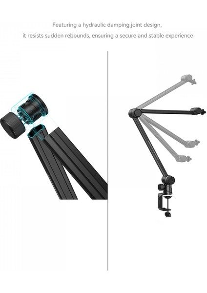 4303 Mikrofon Boom Kolu Masa Üstü Montajı fırsatları