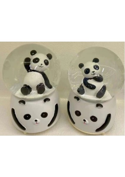 Siyah-Beyaz Panda Kar Küresi Orta Boy fiyatları