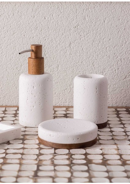 Travertine Banyo Seti 3 Parça fiyatları