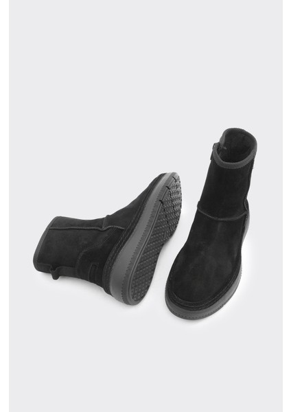 Hakiki Deri Fermuarlı Kadın Bot indirimleri