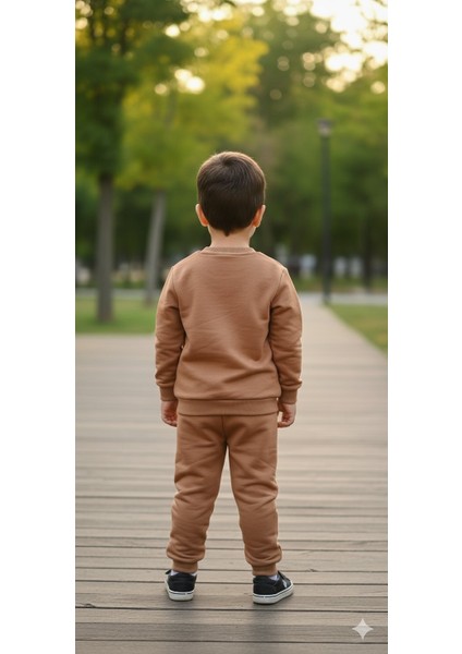 1-4 Yaş Bebek Çocuk Günlük 2’li Mevsimlik Takım |sweatshirt ve Eşofman Kombini Rahat ve Şık Tasarım fiyatları