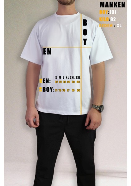Turan V3 Tasarımlı Rahat Kalıp Pamuklu T-Shirt modelleri