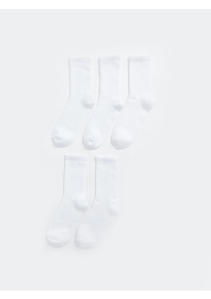 Yeni Sezon Basic Erkek Çocuk Soket Çorap 5'li