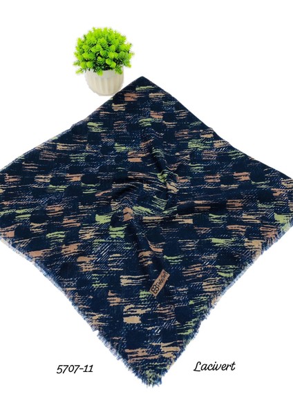 5707 Flamlı Pamuk Eşarp