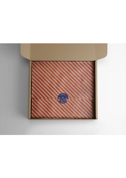 Yılbaşı Çam Temalı Mutlu Yıllar Sticker Seti, Yeni Yıl Hediye&paket Etiketi, 108 Adet, 33X33MM, Mavi indirimleri