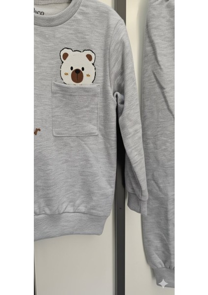 1-4 Yaş Bebek Çocuk Günlük 2’li Mevsimlik Takım |sweatshirt ve Eşofman Kombini Rahat ve Şık Tasarım modelleri