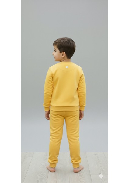 1-4 Yaş Bebek Çocuk Günlük 2’li Mevsimlik Takım |sweatshirt ve Eşofman Kombini Rahat ve Şık Tasarım indirimleri