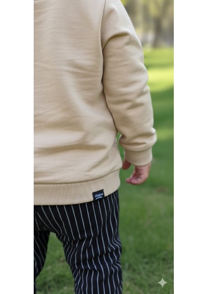 1-4 Yaş Bebek Çocuk Günlük 2’li Mevsimlik Takım |sweatshirt ve Pantolon Kombini Rahat ve Şık Tasarım fırsatları