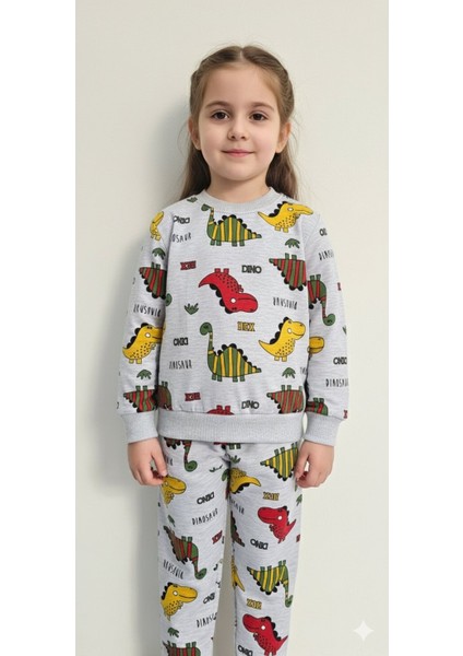 4- 12 Yaş Şardonlu Takım |sweatshirt ve Eşofman Kombini Rahat ve Şık Tasarım fiyatları