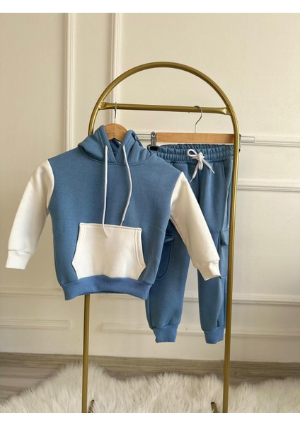 Unisex 3 Iplik Şardonlu Çocuk Eşofman Takımı | 3-9 Yaş I Okul - Kreş - Park I Yumuşacık Pamuklu fırsatları