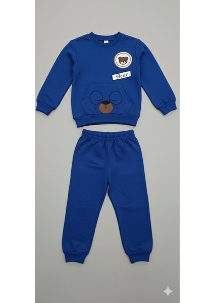 1-4 Yaş Bebek Çocuk Günlük 2’li Mevsimlik Takım |sweatshirt ve Eşofman Kombini Rahat ve Şık Tasarım modelleri