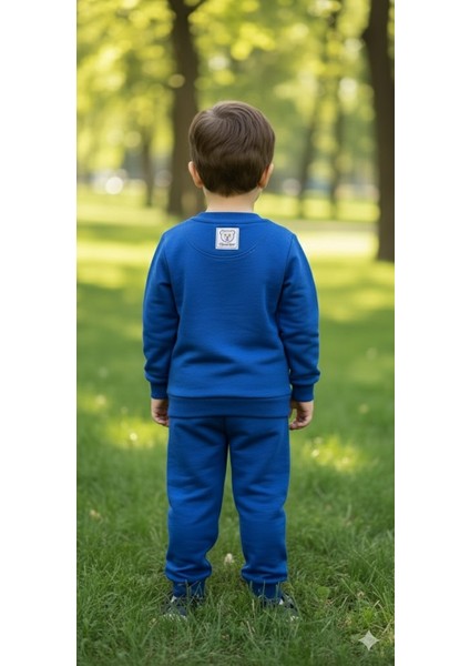 1-4 Yaş Bebek Çocuk Günlük 2’li Mevsimlik Takım |sweatshirt ve Eşofman Kombini Rahat ve Şık Tasarım indirimleri