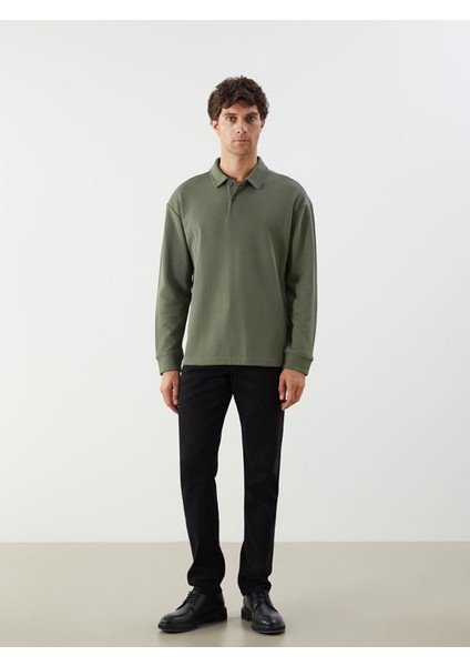 Yeni Sezon Polo Yaka Erkek Sweatshirt fiyatları