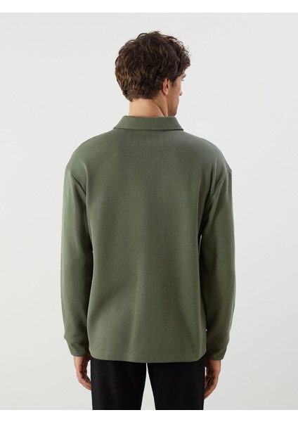 Yeni Sezon Polo Yaka Erkek Sweatshirt fırsatları