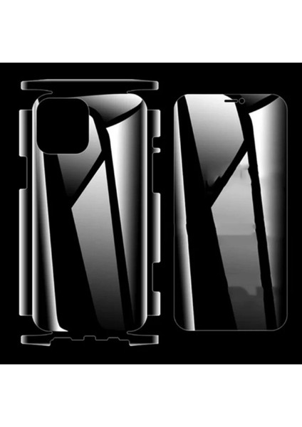 Honor Magic 7 Lite Darbe Emici Premium Hayalet Ön Ekran Koruyucu ve Arka Full Kaplama Poliüretan Film