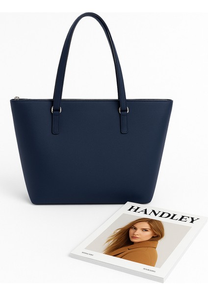 Klasik Shopper Büyük Kapasiteli Omuz Çantası