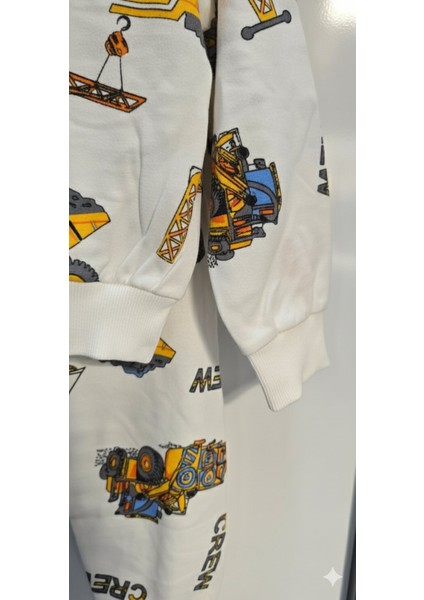 4- 12 Yaş Şardonlu Takım |sweatshirt ve Eşofman Kombini Rahat ve Şık Tasarım modelleri