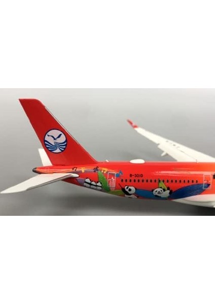 Sichuan Airlines 350 20CM Alaşım Uçak Modeli
