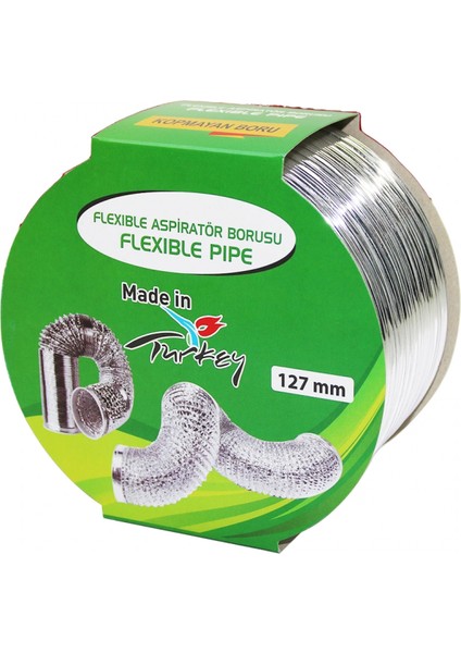 Aspiratör Borusu 127MMX1.5MT (4887)